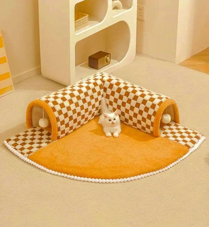 cats-peaceful-hideaway-tunnel-bed-402242 - Pawparede