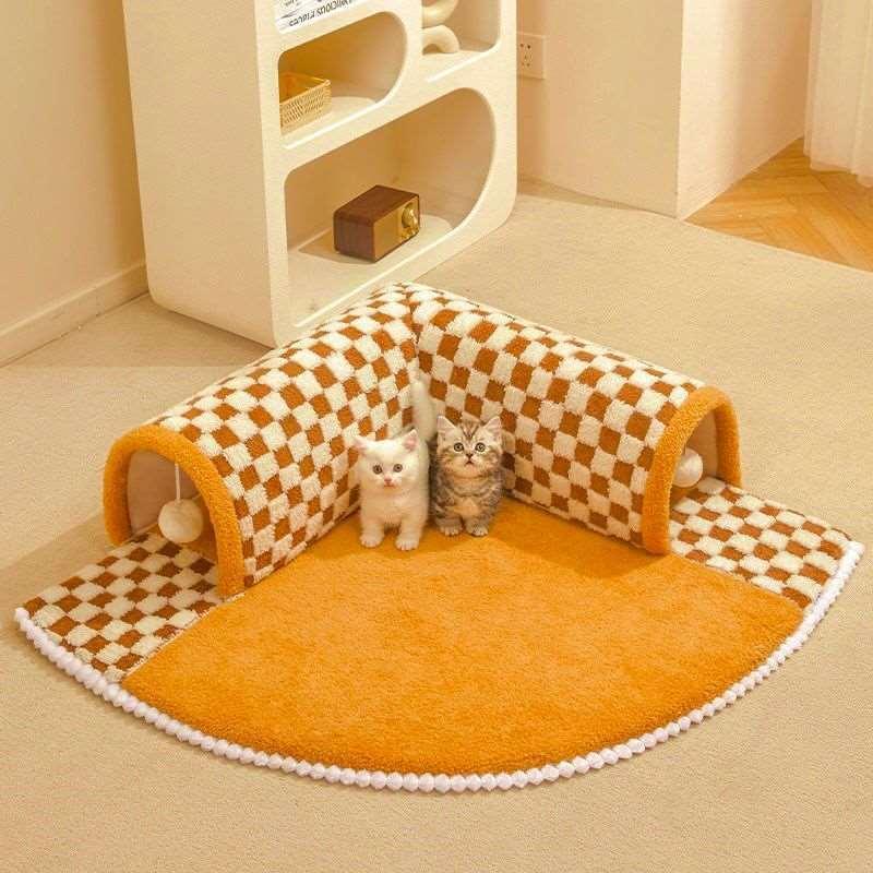 cats-peaceful-hideaway-tunnel-bed-708872 - Pawparede