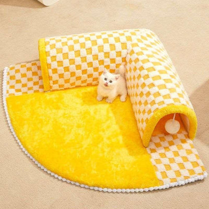 cats-peaceful-hideaway-tunnel-bed-943618 - Pawparede