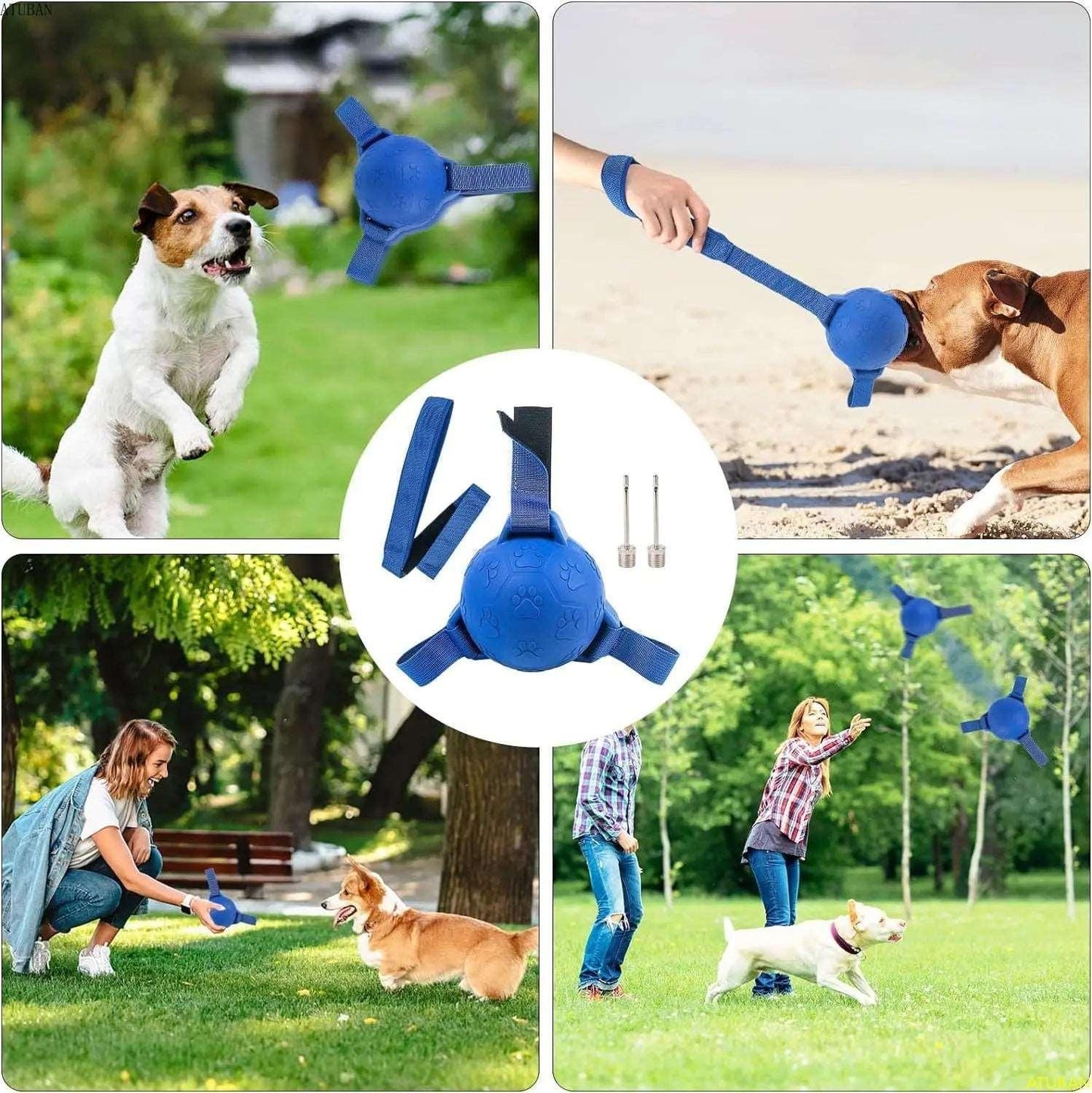 Dog Soccer Ball Toy: Interactive Rubber Water Toy - PawparedeDog Soccer Ball Toy: Interactive Rubber Water ToyMy StorePawparede14:175greenDog Soccer Ball Toy: Interactive Rubber Water Toy - Pawparede