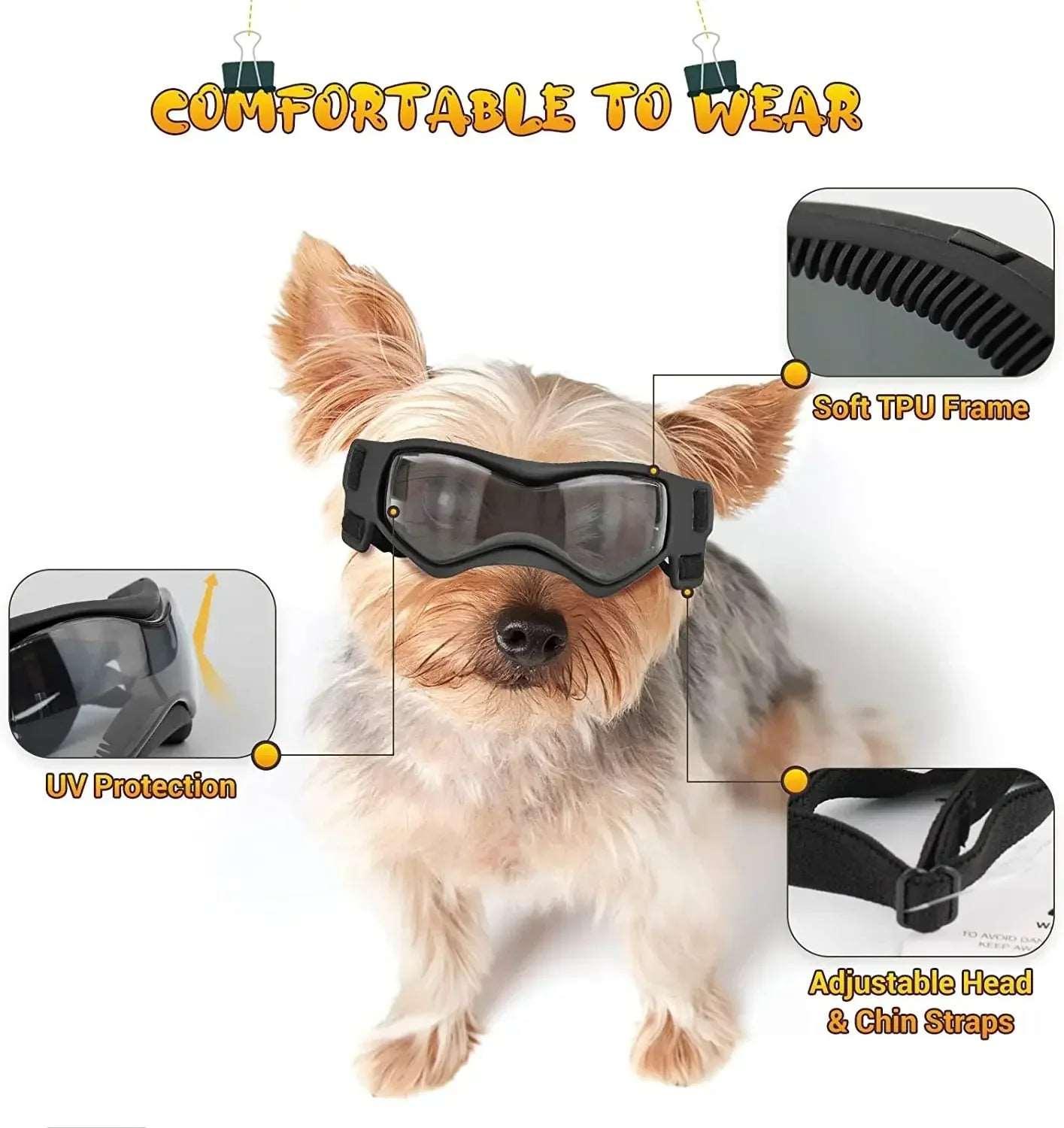 Protective Glasses for Dogs - PawparedeProtective Glasses for DogsMy StorePawparede14:29#Medium OrangeMedium OrangeProtective Glasses for Dogs - Pawparede